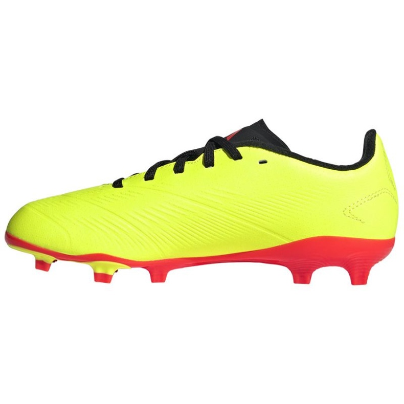 Pantofi de fotbal Adidas Predator League L Fg Jr IG7747 galben 1