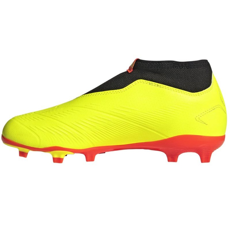 Pantofi de fotbal Adidas Predator League Ll Fg Jr IG7755 galben 1
