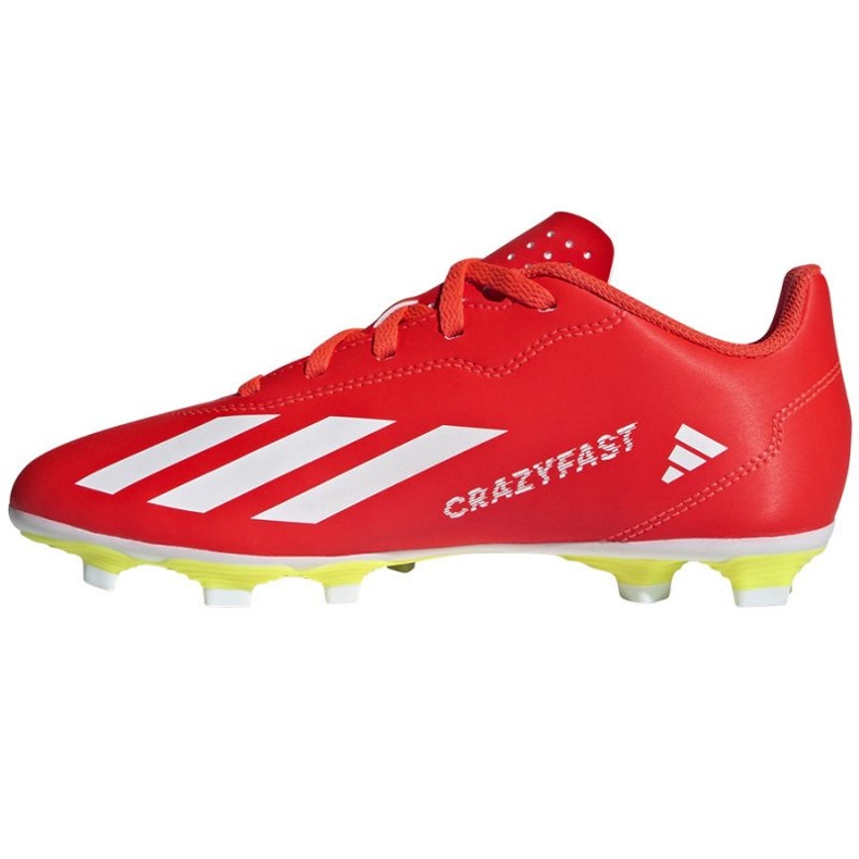 Pantofi de fotbal Adidas X Crazyfast Club FxG IF0720 roșu 1