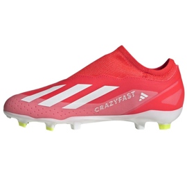 Pantofi de fotbal Adidas X Crazyfast League Ll Fg Jr IF0688 roșu 1