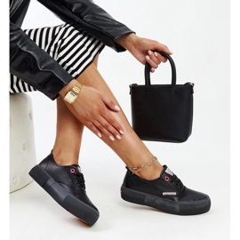 Adidași negri Cross Jeans pentru femei negru 1