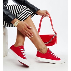 Adidasi de dama rosii Cross Jeans roșu 1