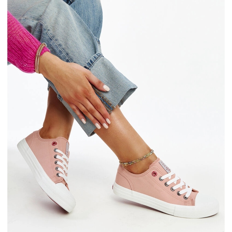Tenisi Cross Jeans dama roz 1