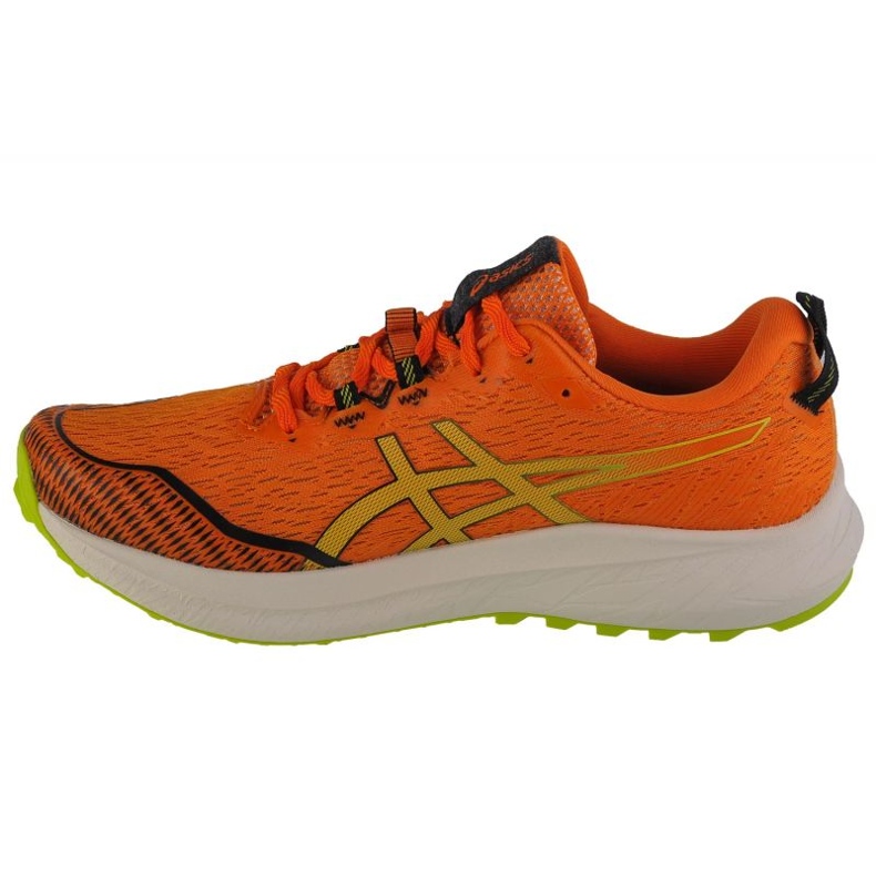 Pantofi de alergare Asics Fuji Lite 4 M 1011B698-800 portocale 1