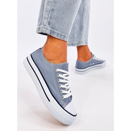 Adidasi clasici de dama Fargis L.BLUE albastru 2