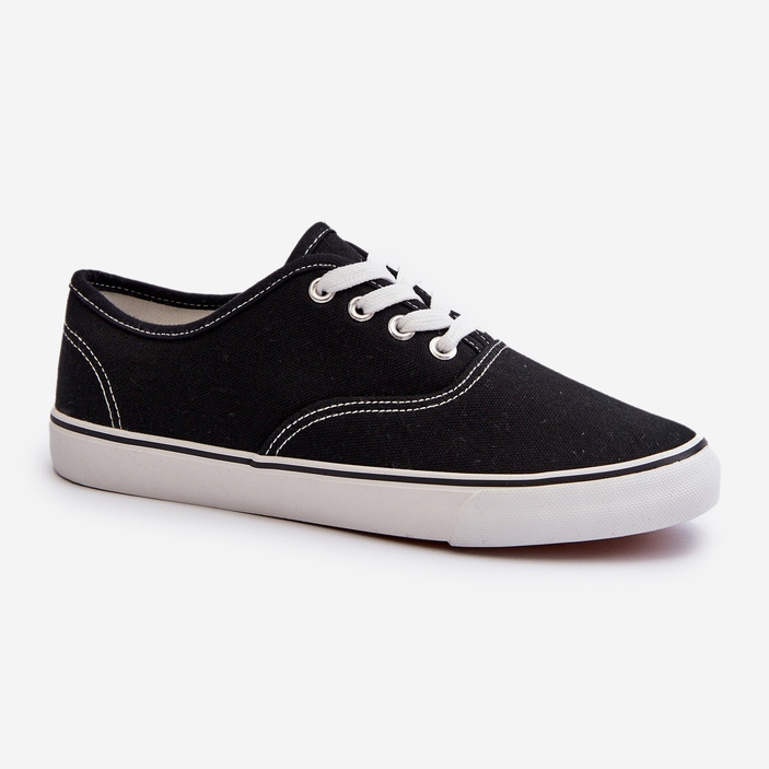 Pantofi de damă clasici Tenisi Negri Olvali negru 2 Pantofi de damă clasici Tenisi Negri Olvali negru 2