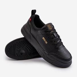 Pantofi bărbați cu sistem de spumă cu memorie Big Star NN174148 Negri negru 2