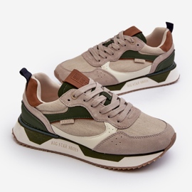 Pantofi bărbați cu sistem de spumă cu memorie Big Star NN174349 Bej 1
