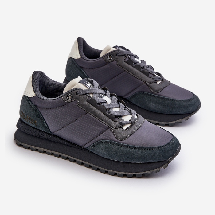 Pantofi bărbați cu sistem de spumă cu memorie Big Star NN174326 Bleumarin albastru 1