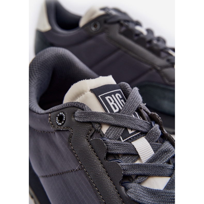 Pantofi bărbați cu sistem de spumă cu memorie Big Star NN174326 Bleumarin albastru 2