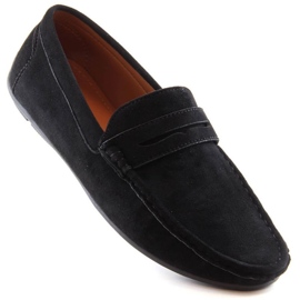 McKinley Mocasini McKeylor din piele intoarsa M 2259 JAN207A negru 1