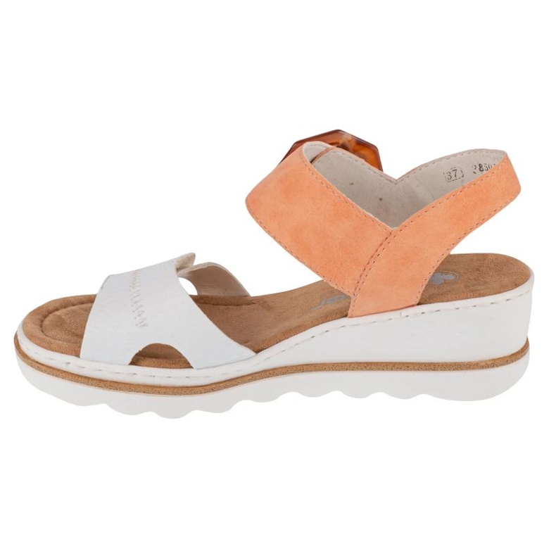 Rieker Sandals W 67476-38 sandale alb 1