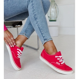 Tenisi clasici Erla roz închis 1 Tenisi clasici Erla roz închis 1