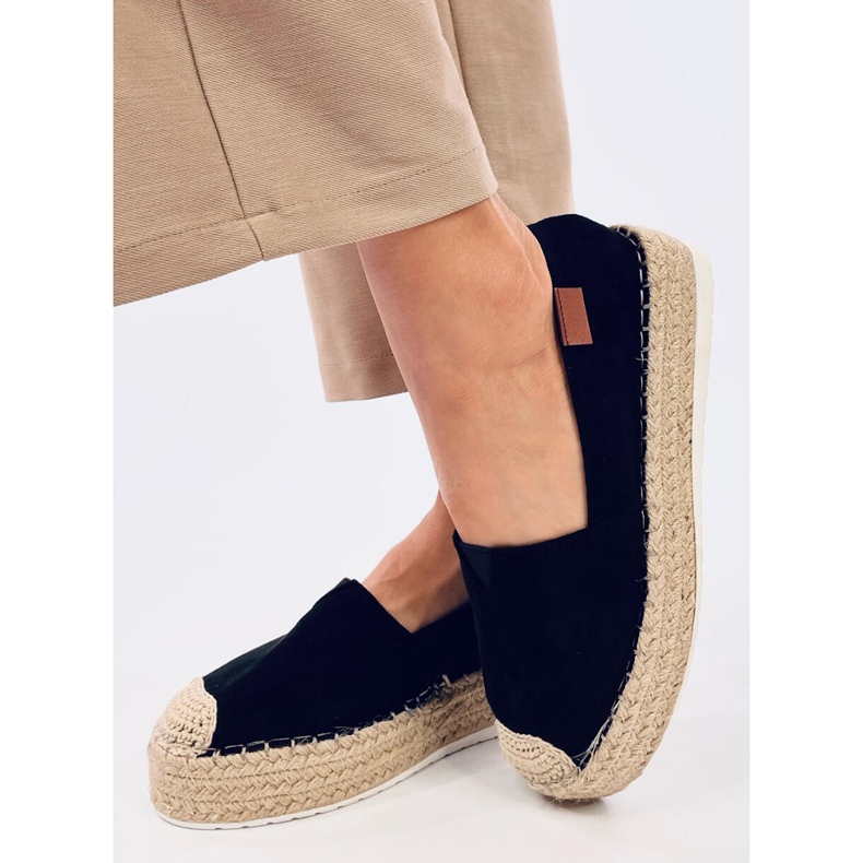 Espadrile dama Alain Black negru 2