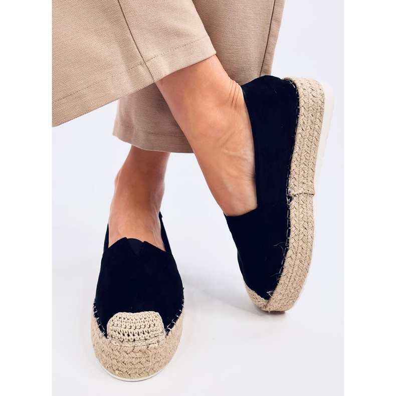 Espadrile dama Alain Black negru 1