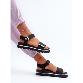 Sandale cu platformă de damă Big Star NN274778 Negru 1
