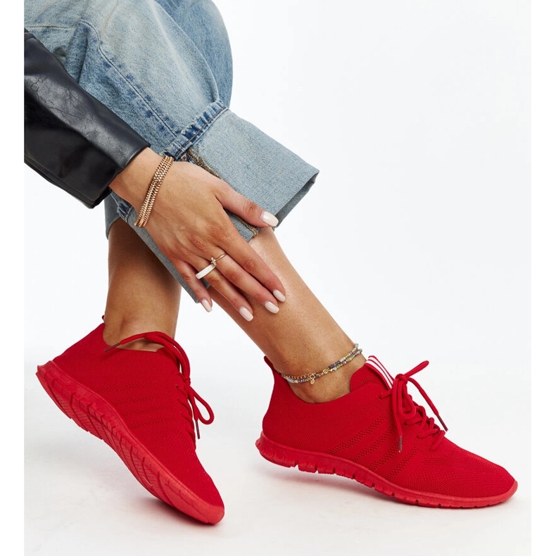 Adidași sport roșii Shukornia roșu 1