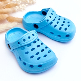 Flip -flops de spumă albastru deschis 2