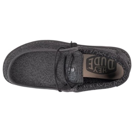 Hey Dude Hei Dude Wally Sox M 40019-0XJ pantofi negru 2