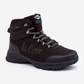 Pantofi de trekking izolați pentru bărbați Lee Cooper LCJ-22-01-1404M Negru 1