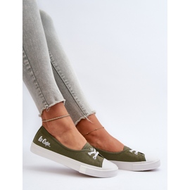 Pantofi de damă Lee Cooper LCW-24-31-2729 verde 1