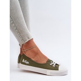 Pantofi de damă Lee Cooper LCW-24-31-2729 verde 2