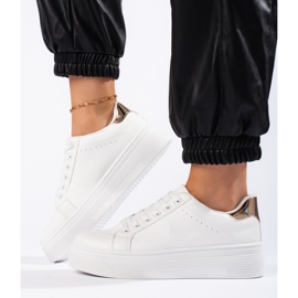 Pantofi sport de dama albi 1