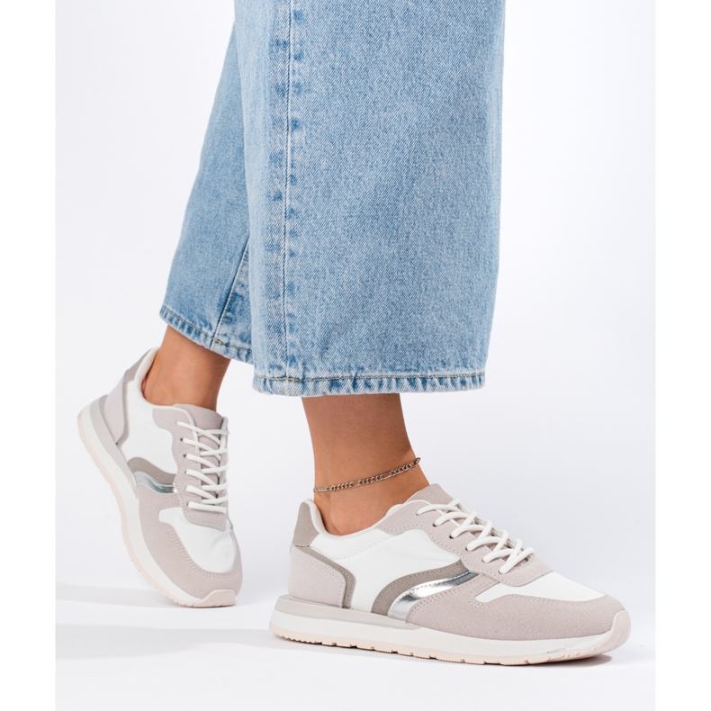 Încălțăminte de sport albă pentru femei 1