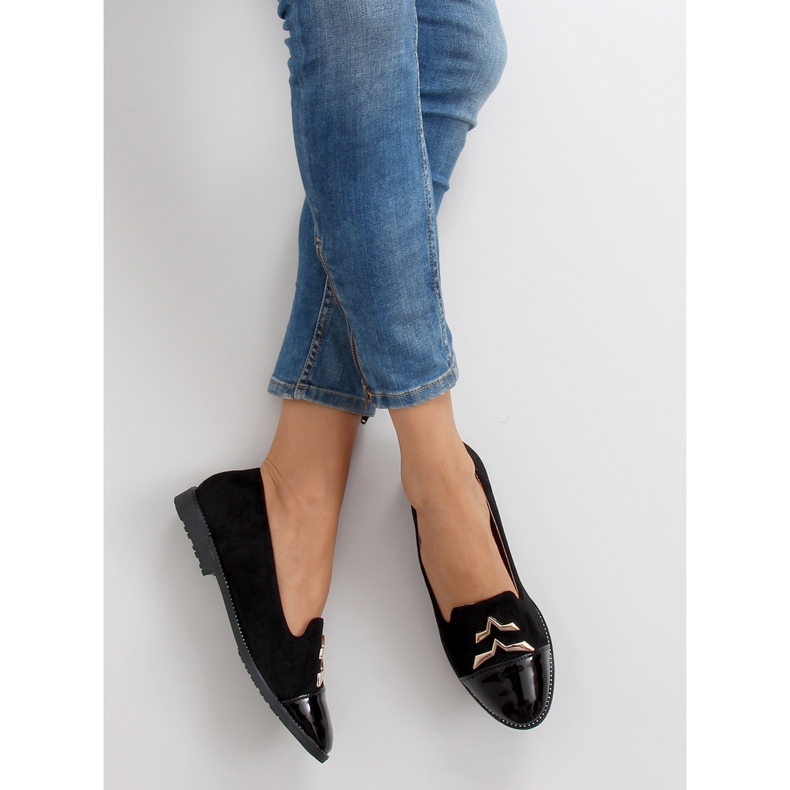 Lordsy piele intoarsa w895 neagra negru 1