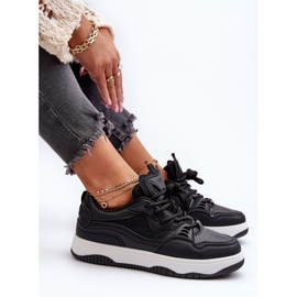 Pantofi Dama Platforma Negri Etnaria negru 1