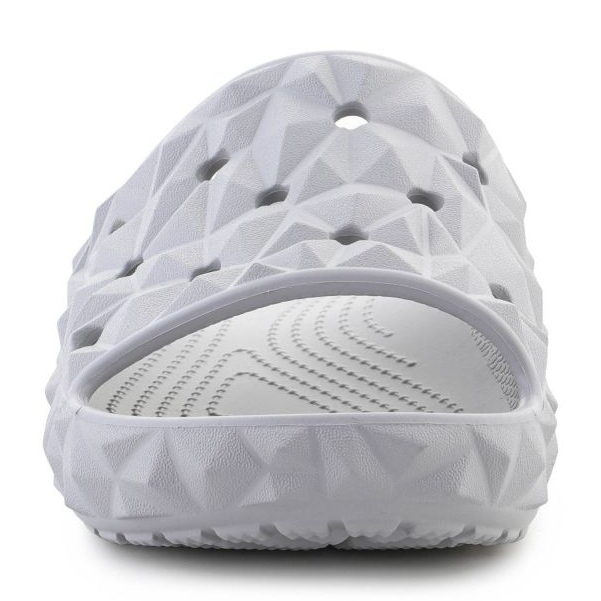 Slapi Crocs Classic Geometric Slide V2 W 209608-1FT gri 1