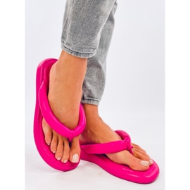 Șlapi damă Cliff Fuchsia roz 3