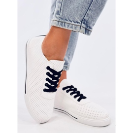 Tenisi ajurati pentru dama Costier Black alb 2