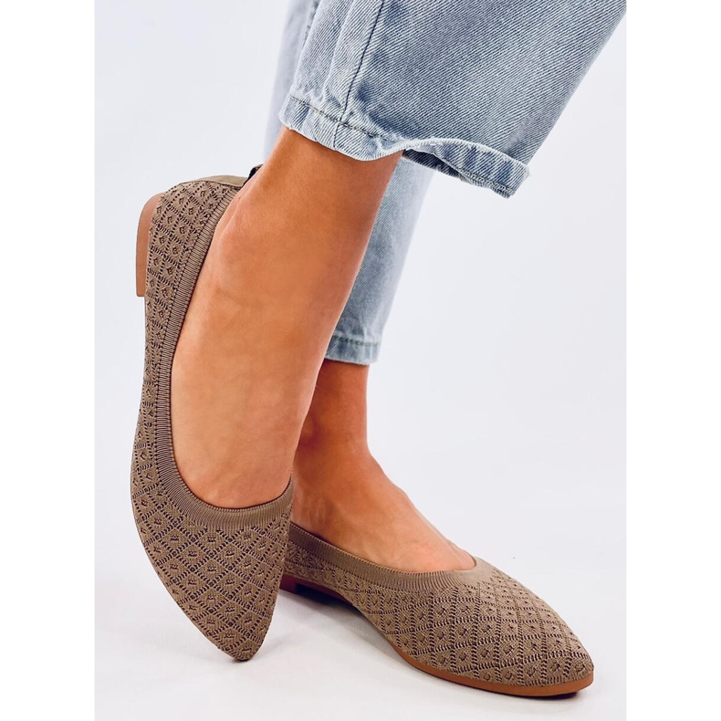 Balart pantofi sosete kaki migdale maro 1