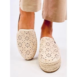 Espadrile ajurate Rigois Beige bej 1 Espadrile ajurate Rigois Beige bej 1
