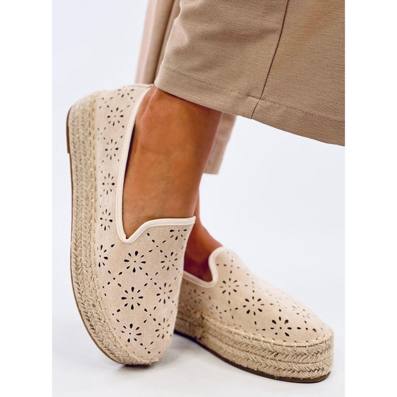 Espadrile ajurate Rigois Beige bej 2 Espadrile ajurate Rigois Beige bej 2