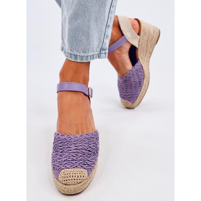 Sandale tip espadrile Morelli LT.PURPLE violet 1
