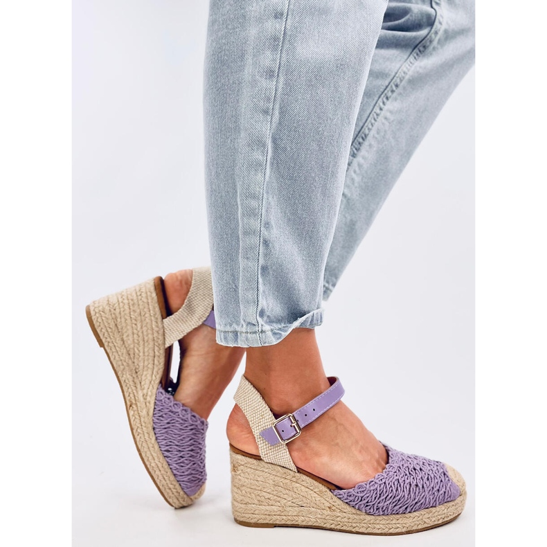 Sandale tip espadrile Morelli LT.PURPLE violet 2