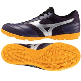 Pantofi de fotbal Mizuno Morelia Sala Club Tf Q1GB240392 albastru 1