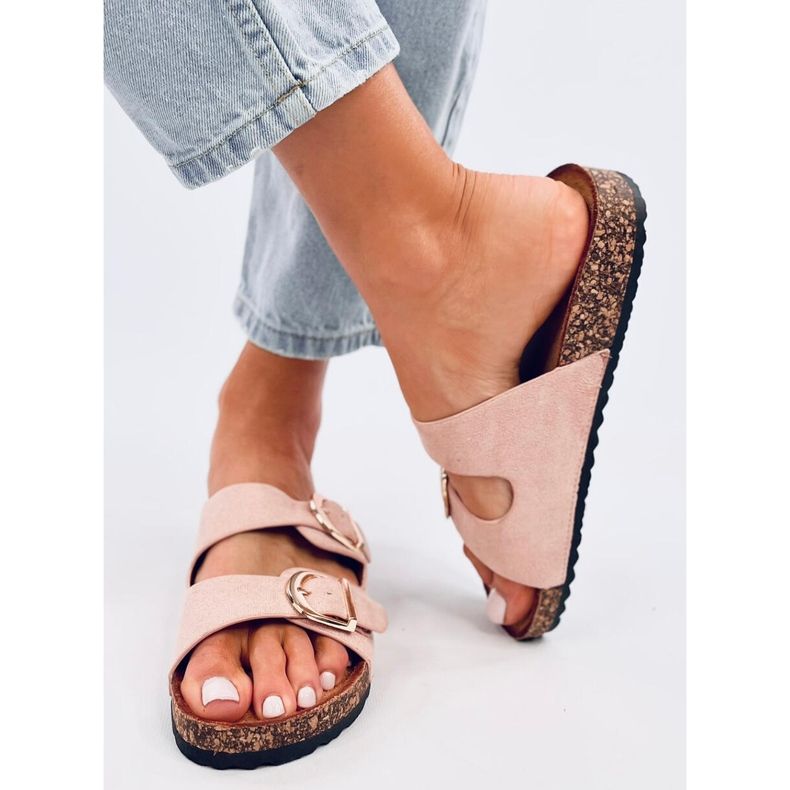 Scholki Byrd Papuci de plută roz 2 Scholki Byrd Papuci de plută roz 2