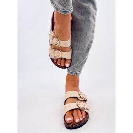 Scholki Byrd Papuci de plută bej 1