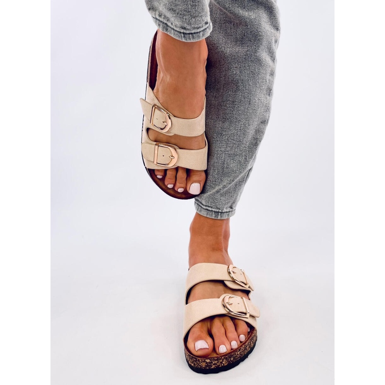 Scholki Byrd Papuci de plută bej 1