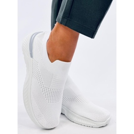 Pantofi sport Suare White sosete alb 2