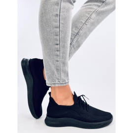 Pantofi sport cu șosete Brisson Allblack negru 2 Pantofi sport cu șosete Brisson Allblack negru 2