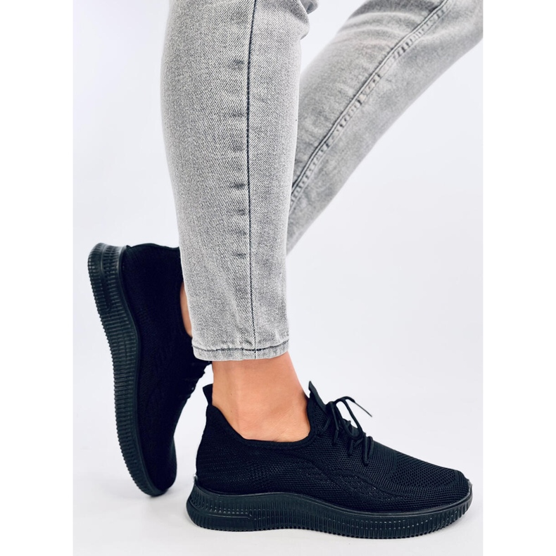 Pantofi sport cu șosete Brisson Allblack negru 2 Pantofi sport cu șosete Brisson Allblack negru 2