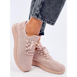 Guelfi Pantofi sport cu șosete roz 2