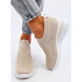 Adidași tip șosetă Bayol Beige bej 1