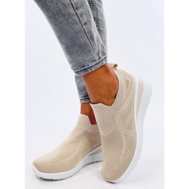 Adidași tip șosetă Bayol Beige bej 2