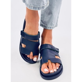 Papuci de damă Tawny Blue albastru 1