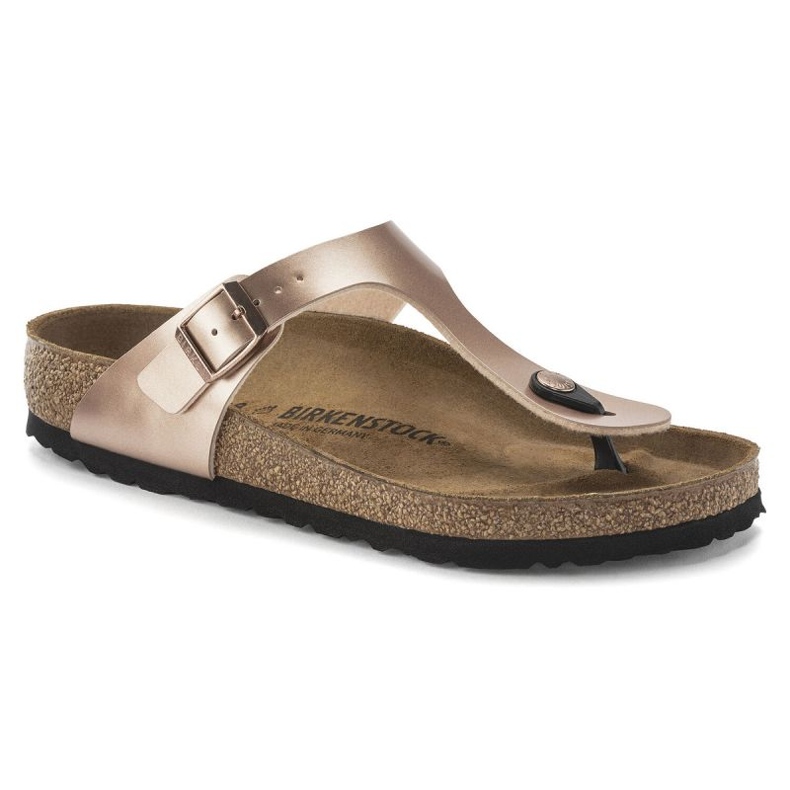 Șlapi Birkenstock Gizeh Bs 1023943 de aur 1